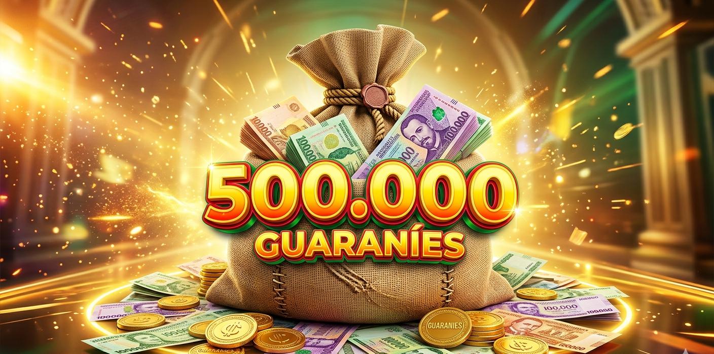 Premio: Cofre del Tesoro 500.000 Gs